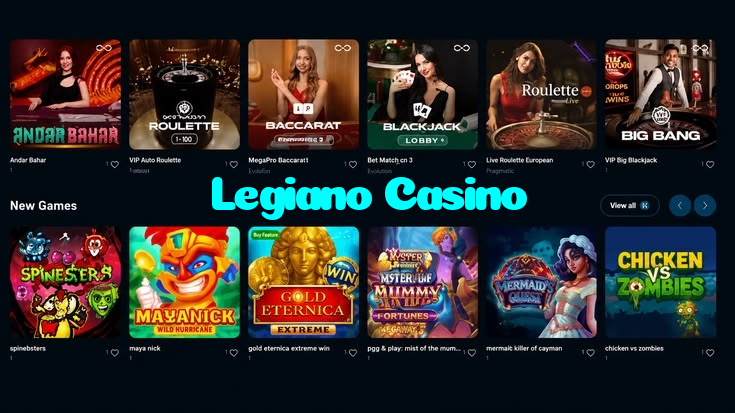 making first deposit on Legiano Casino website using local payment methods in Pakistan
